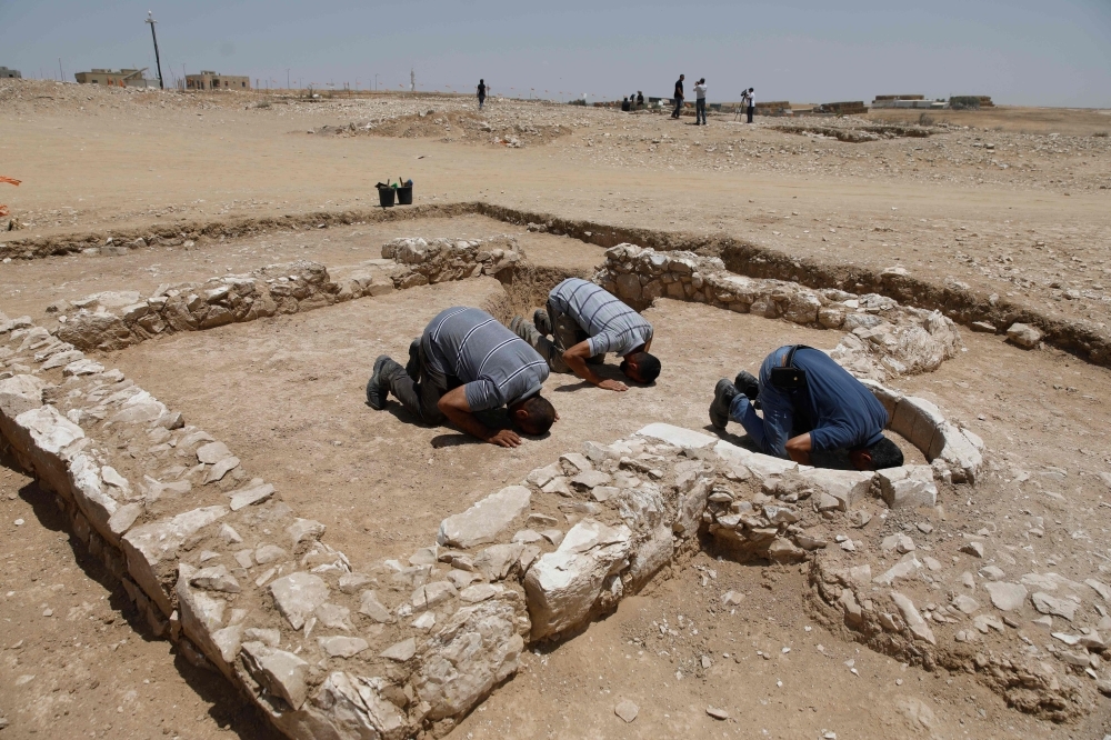 Israel unearths remains of rare ancient mosque