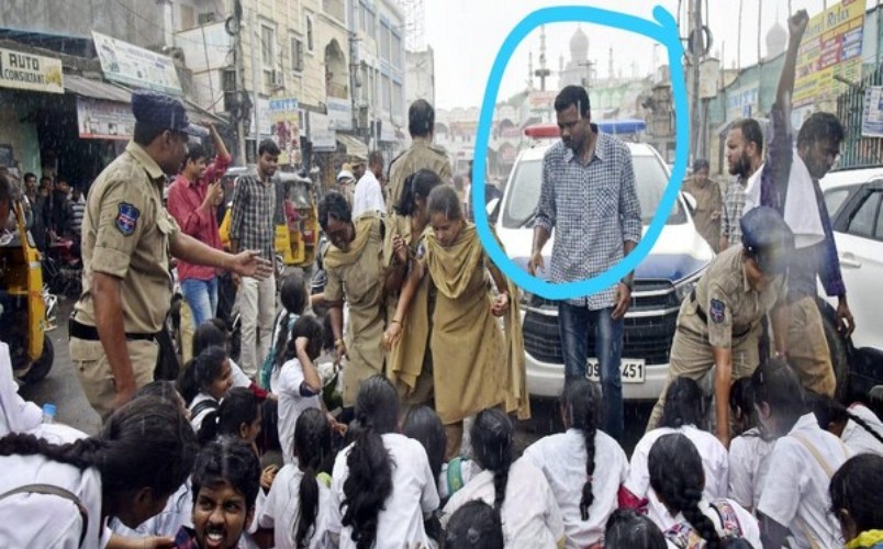 Hyderabad: Cop suspended for misbehaving with female student