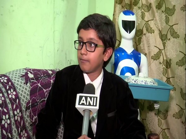 Telangana: 12-year-old prodigy develops serving robot