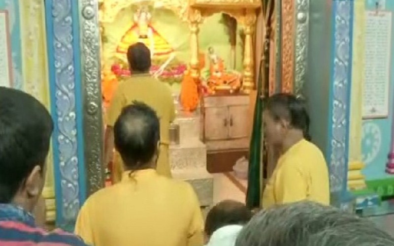 Janmashtami celebrations in Srikrishna temple in Hyderabad