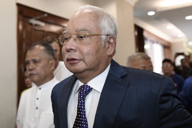 Malaysia's former prime minister Najib Razak
