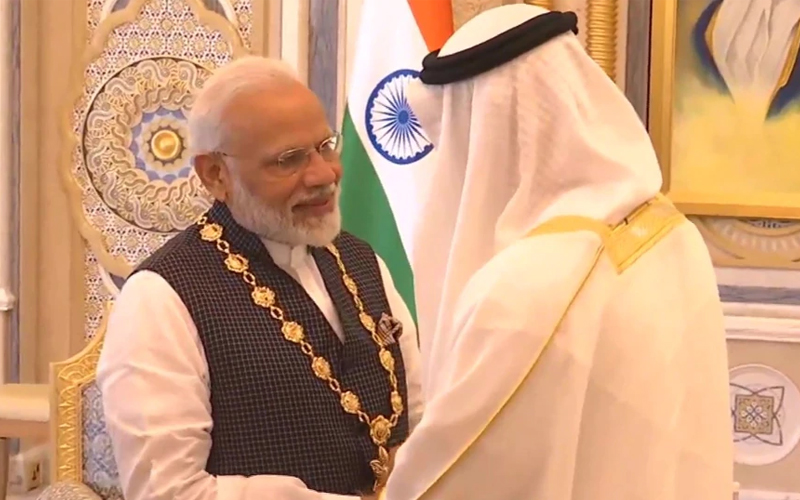 PM Modi conferred UAE's highest civilian honour