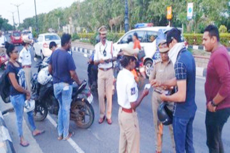 Now, Rs 1,000 fine for not wearing helmet