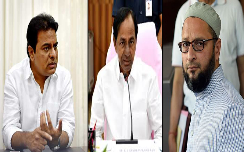 KCR and his son silent over developments in J&K