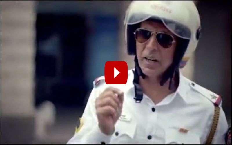Funny Akshay Kumar clip on traffic rules goes viral