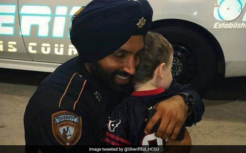 America's first Sikh cop shot dead