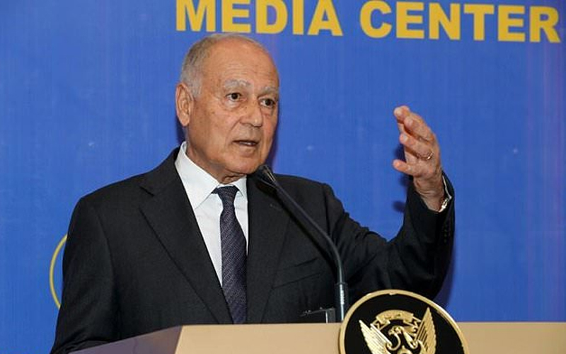 Despite suspension, Syria FM greets Arab League chief at UN