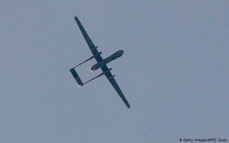 Israeli drone overflying Lebanon targeted by missile: army