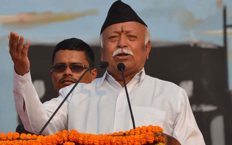 Muslims are prosperous & happy only in India: RSS chief