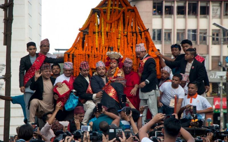 Nepal marks Indra Jatra with much fervour