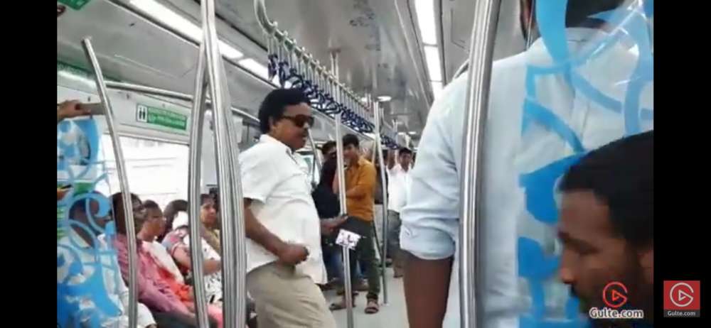 Ex-AP MP's kin held for nuisance on Hyderabad Metro Rail
