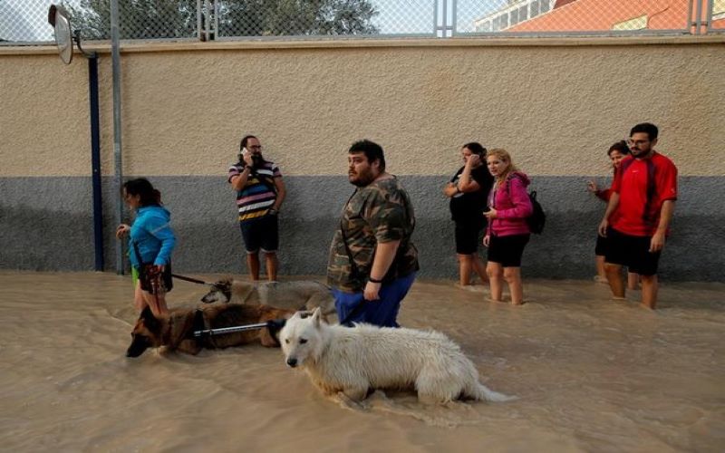 4 killed in Spain floods