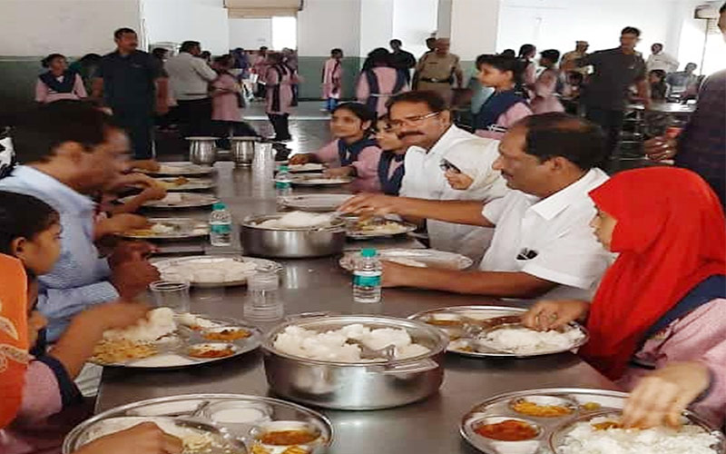 Minister Koppula Eshwar visits TS minority schools in Hyderabad