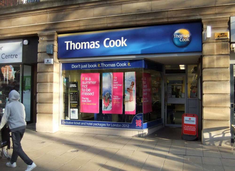 UK travel giant Thomas Cook collapses, 22,000 jobs cut