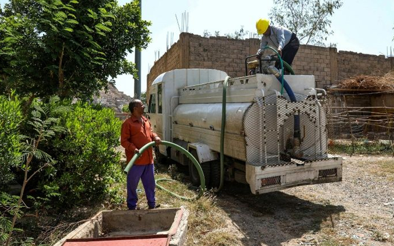 Yemen upcycles shot-up buses to ease water shortage