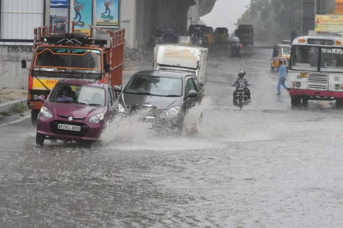 Wednesday rainfall did not break 100 year Hyderabad record