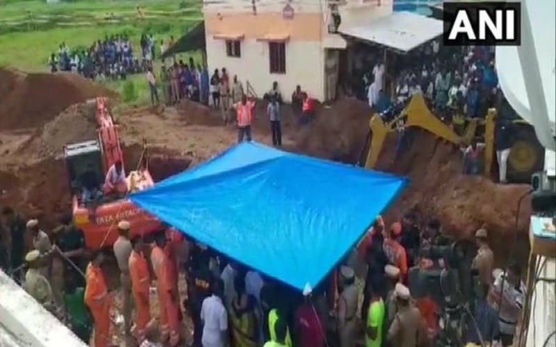 TN: Boring machine reaches at spot to rescue 2-yr-old in Trichy