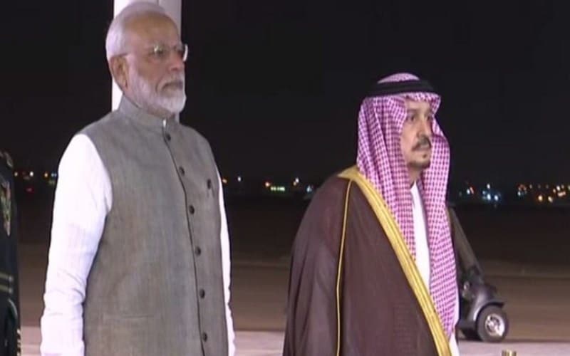 PM Modi arrives in Saudi Arabia for 2-day visit