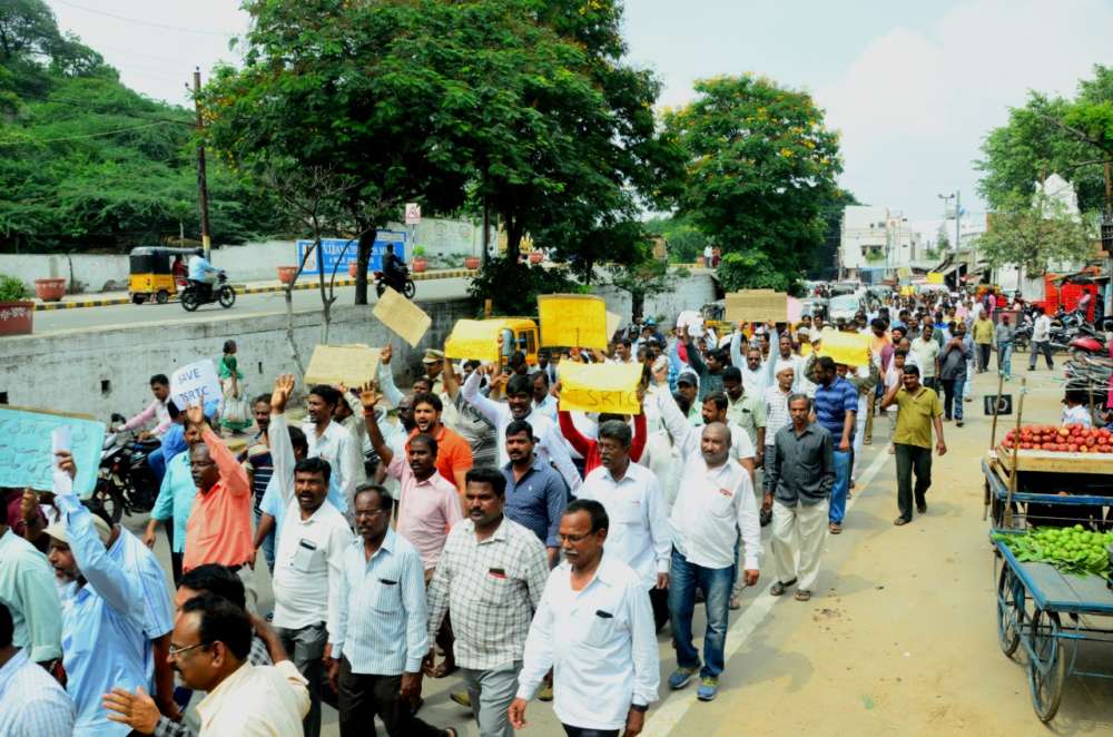RTC agitation spreads deeper in districts