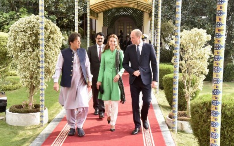 Photos: Prince William and Kate visit Pakistan, meet Imran Khan