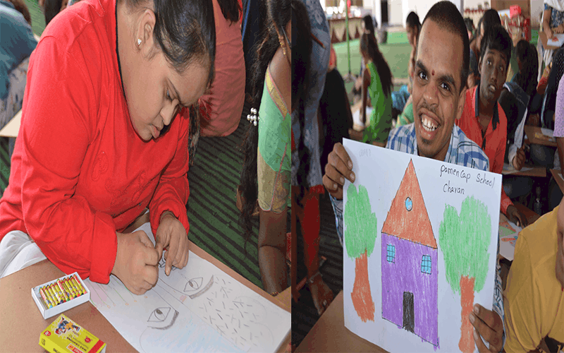‘Taare Zameen Par’ painting competition for “Divyang” held