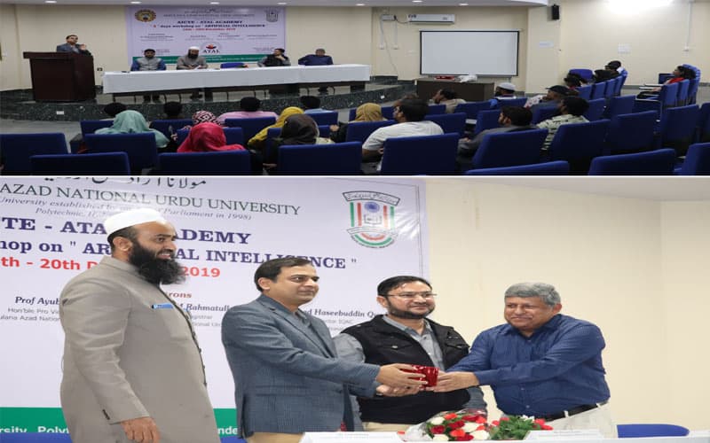 Training programme on Artificial Intelligence concludes at MANUU