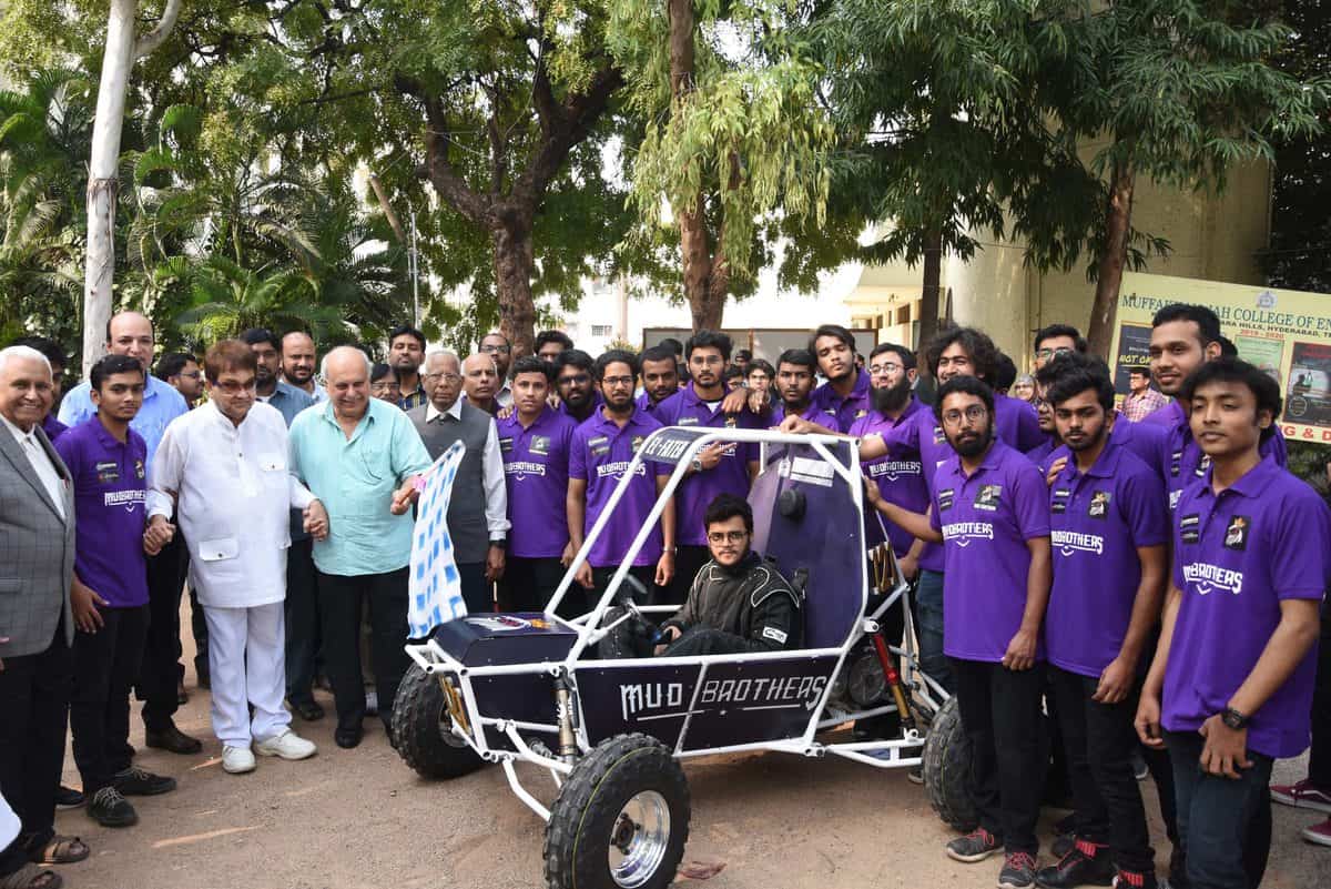 Students of MJCET creates all-terrain vehicle for SAE-BAJA event
