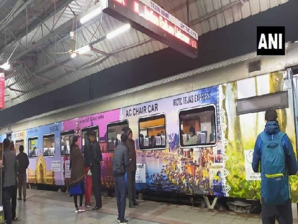 Lucknow-Delhi Tejas Express beautified with decals