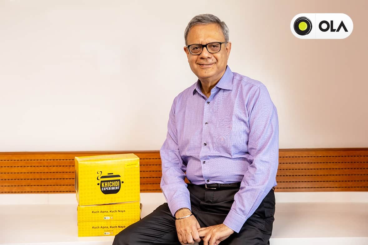 Senior FMCG Rajeev Bakshi joins Ola’s Food Business