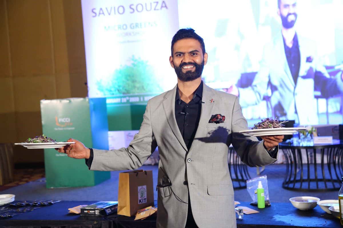 Awareness for microgreens in Hyderabad is very high: Savio Souz