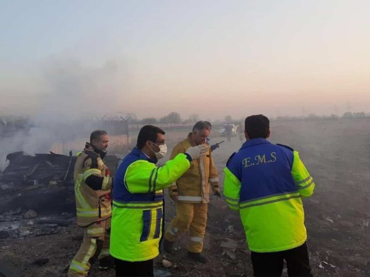 Ukraine jet crashes in Iran