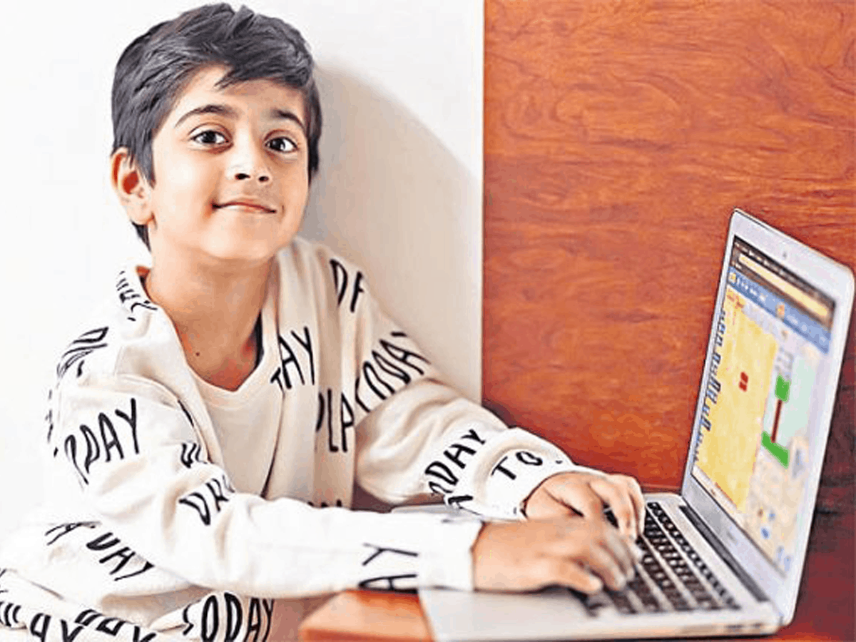 Hyderabadi 7-yr-old child creates app for healthy eating habits