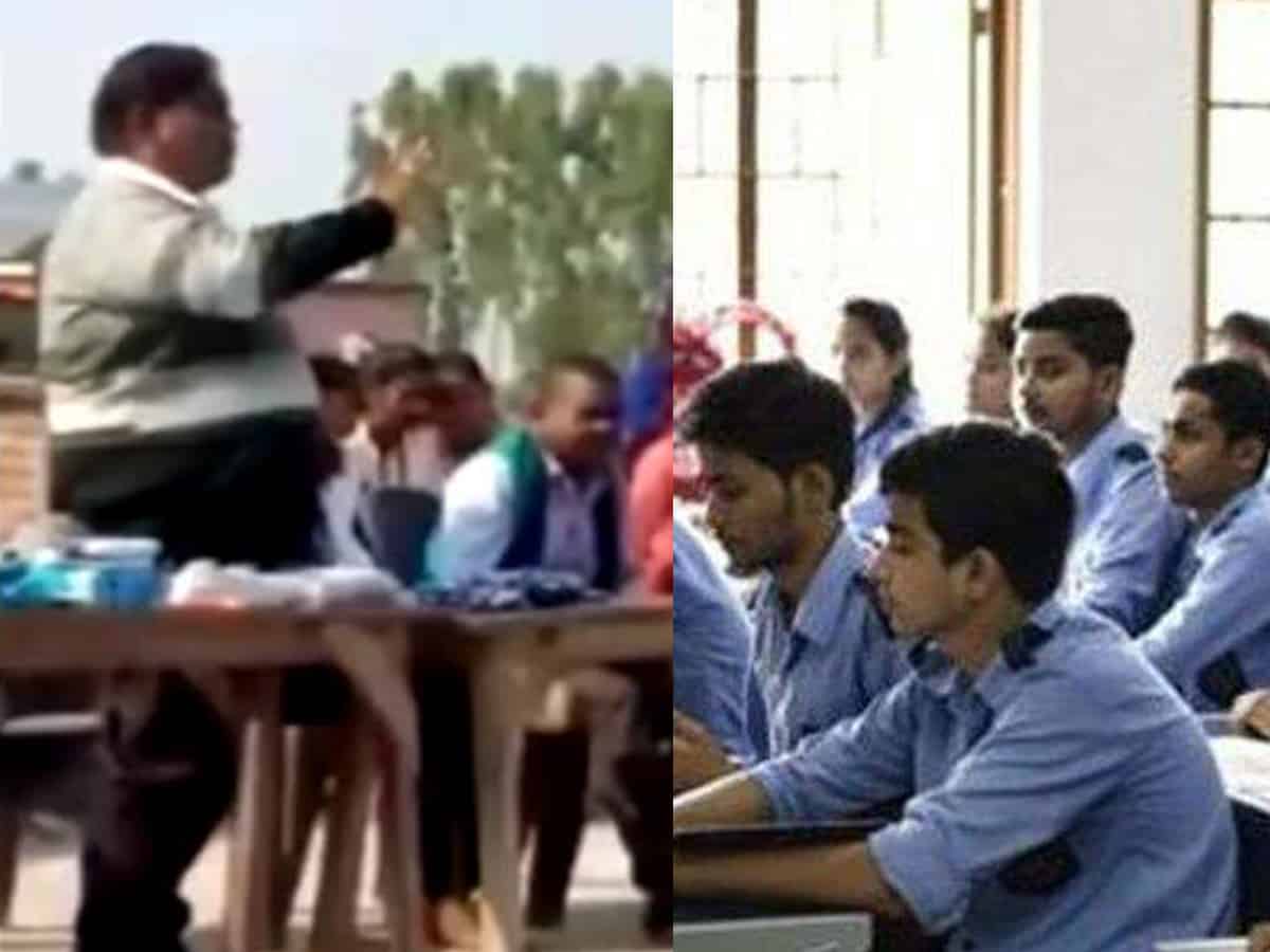UP principal 'advises' students to place Rs 100 in answer sheets