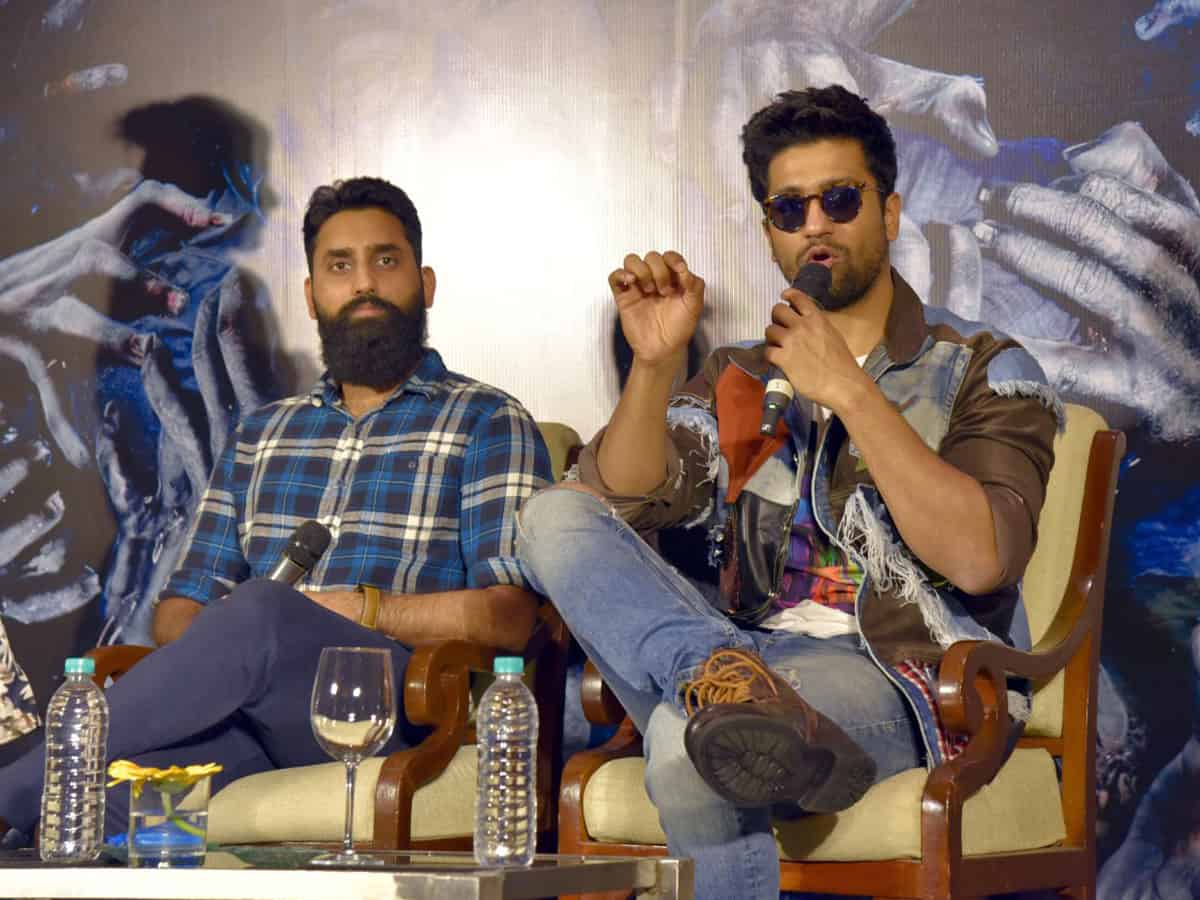 Vicky Kaushal in Hyderabad
