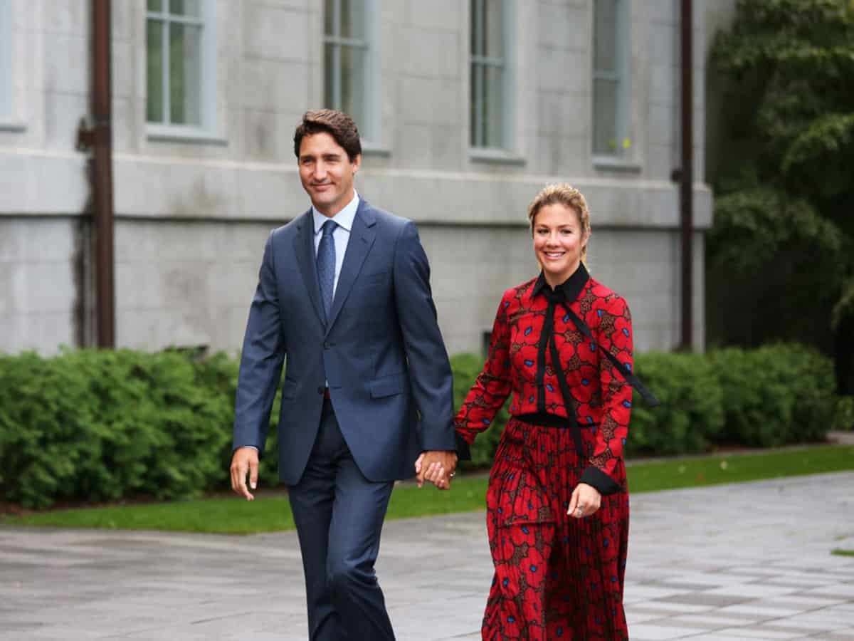 Canadian Prime Minister Justin Trudeau and Sophie Gregoire Trudeau