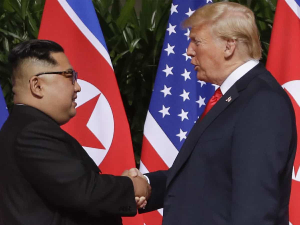 Kim joung Un Donald Trump