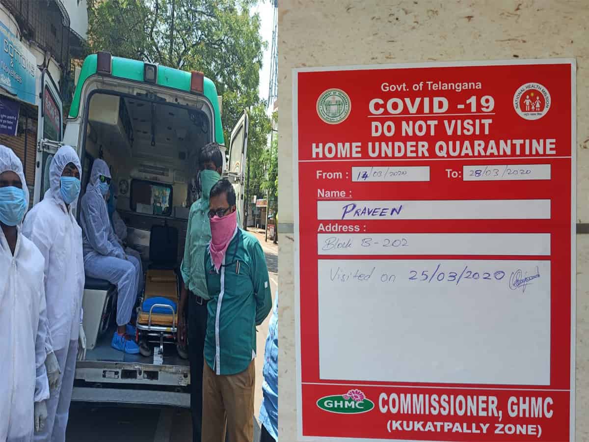 Returnees from foreign lands under GHMC watch for virus