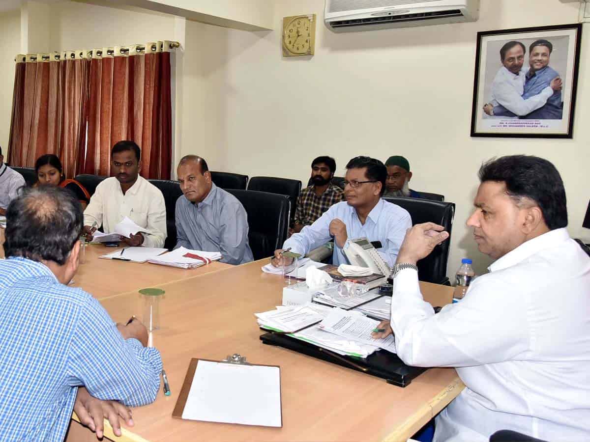 Wakf board holds meetings with major city officers