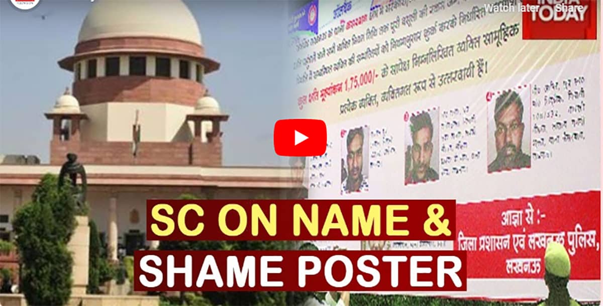 Name and shame posters