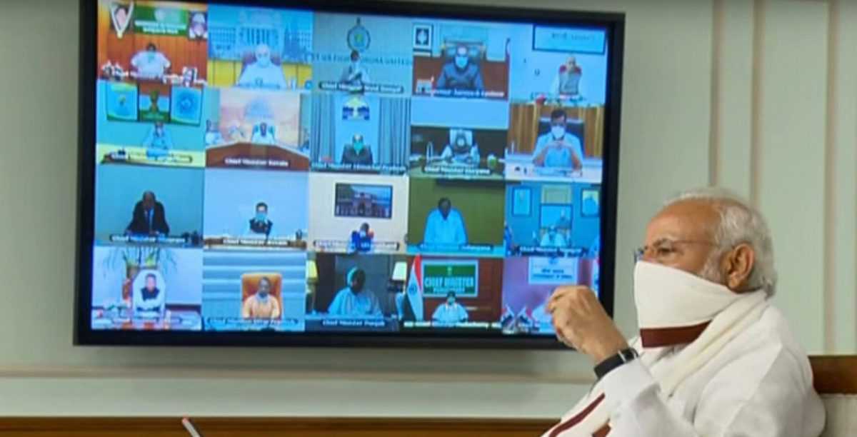 COVID-19: PM Modi meeting with CMs via video conference