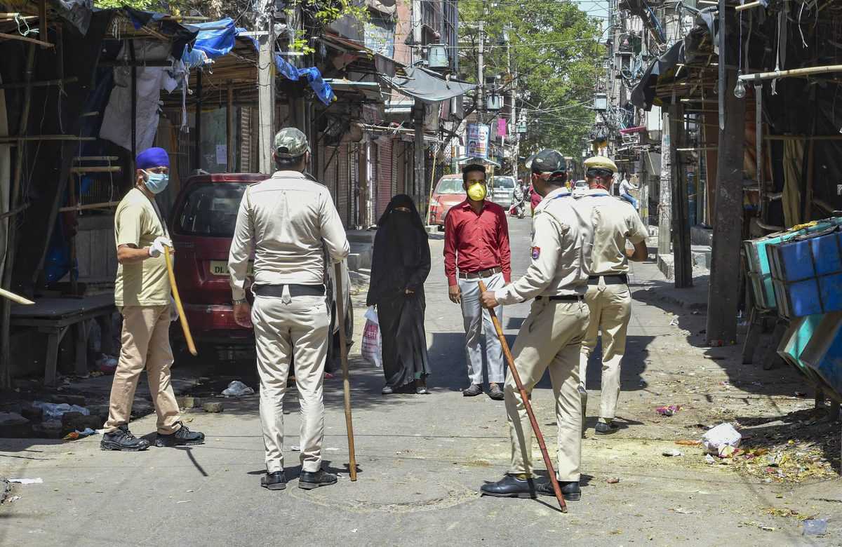 Photos: Lockdown in Delhi