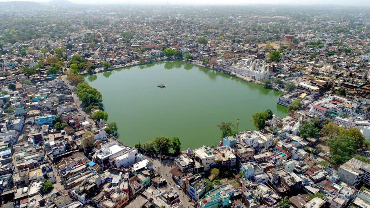 Aerial view of Jabalpur amid Lockdown