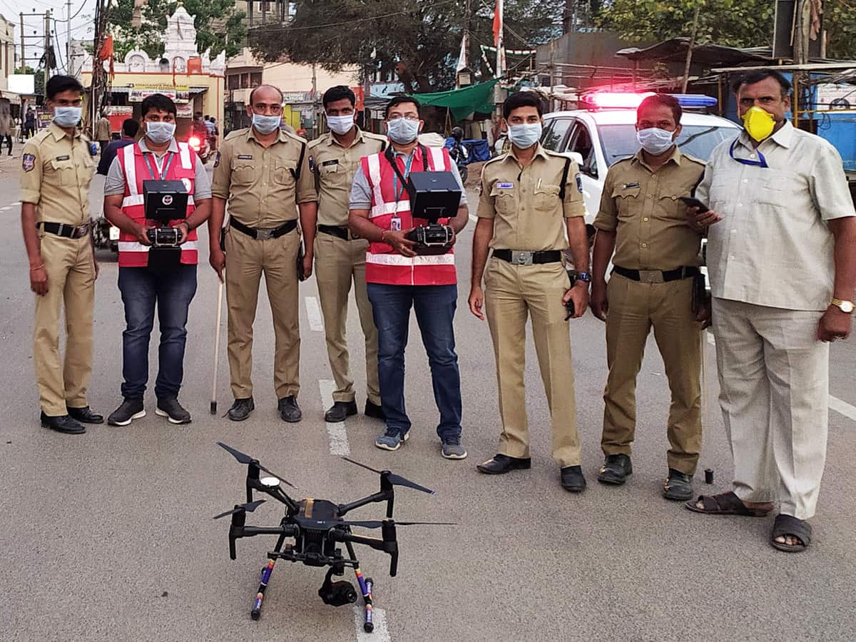 Cyient's drone-based tech helping implement Hyderabad lockdown
