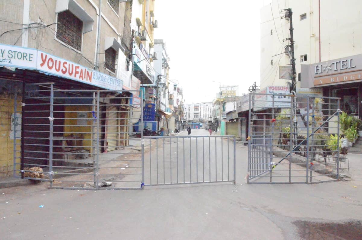 Photos: Lockdown in Hyderabad