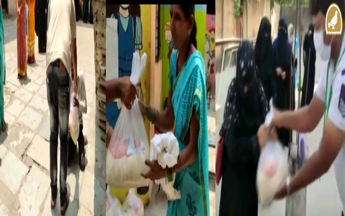 Faiz-e-aam-trust-distribute-ration-kits