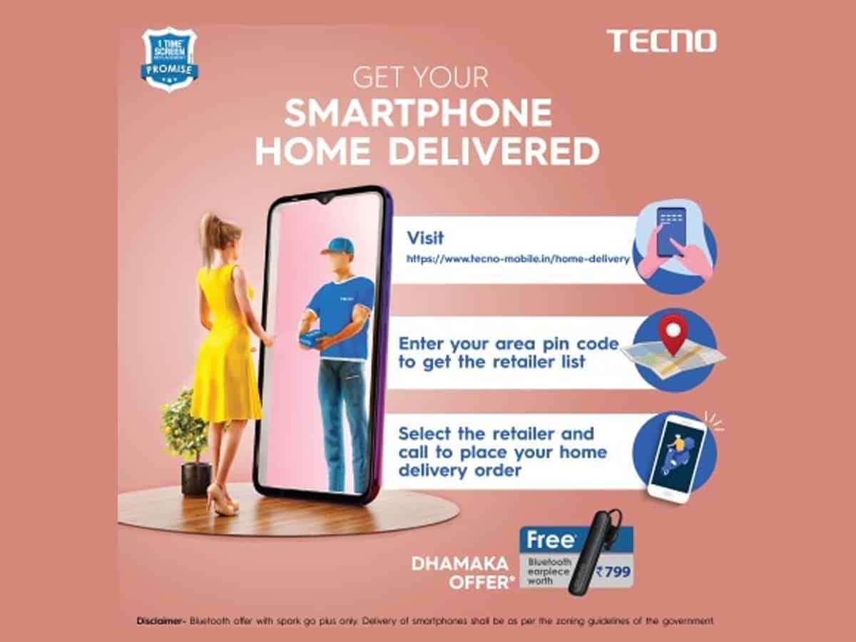 TECNO launches 'doorstep delivery' with 35,000 retailers