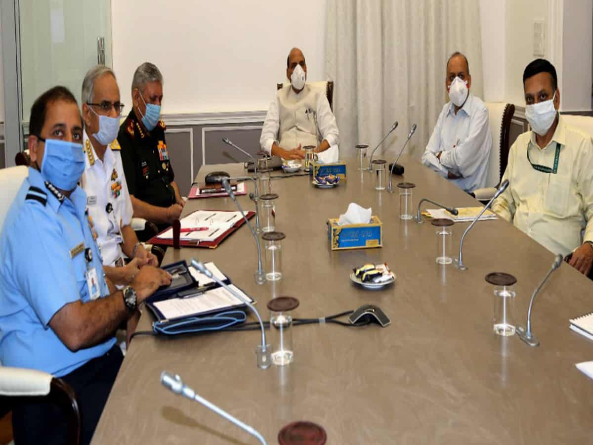 Rajnath reviews contribution of NCC in fight against COVID-19