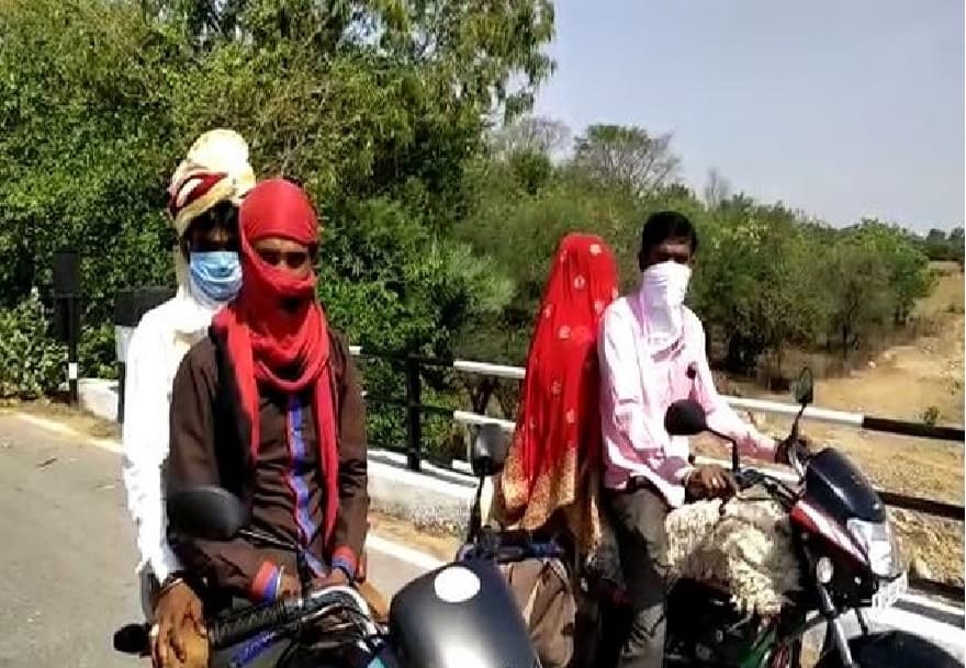 Groom goes from UP to MP on motorcycle to get married in lockdown