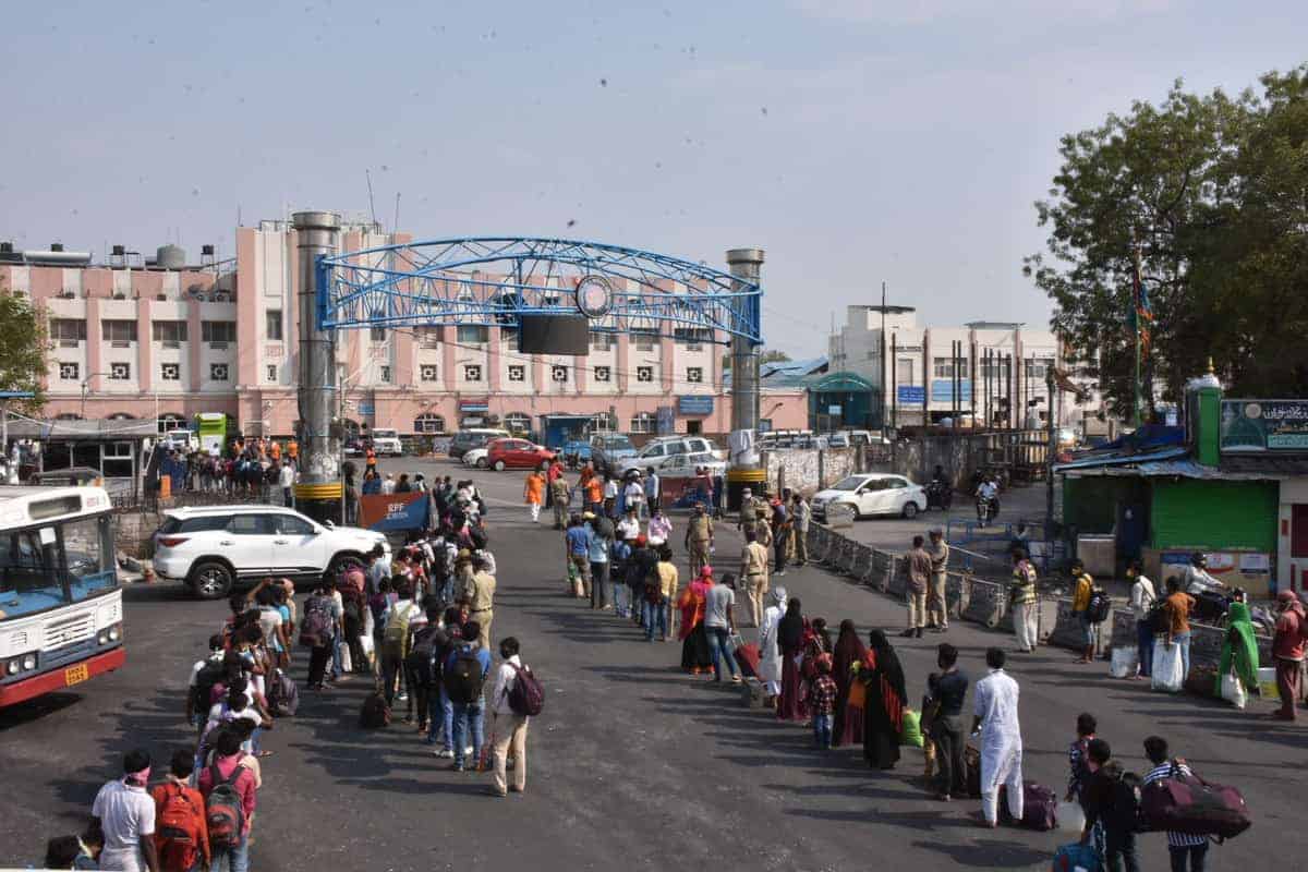 Hustle bustle returns to railway stations in Hyderabad