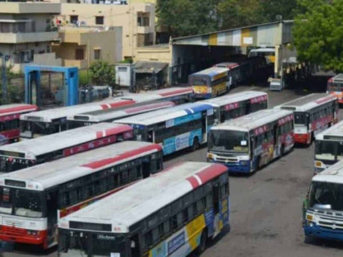 RTC buses in Hyderabad